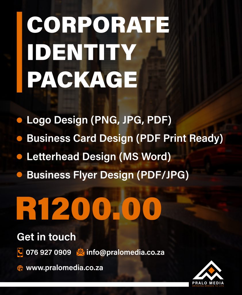 Pralo Media R1200 Corporate Identity package